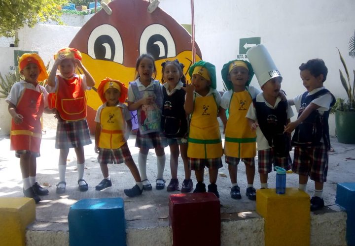 Actividad Mini chef alumnos de Preescolar